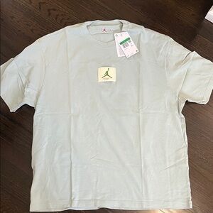Jordan Men's Mint Green Short Sleeve Tee